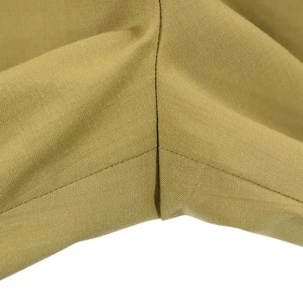 FENDI フェンディ イタリア製 ロング テーパードパンツ 38 ベージュ レディース