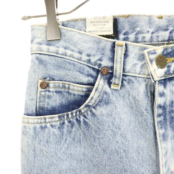 Lee リー USA製 テーパードデニムパンツ W27 ジーパン レディース