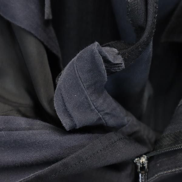 LANVIN en Bleu ランバンオンブルー 日本製 ウール スラックスパンツ 濃紺 メンズ