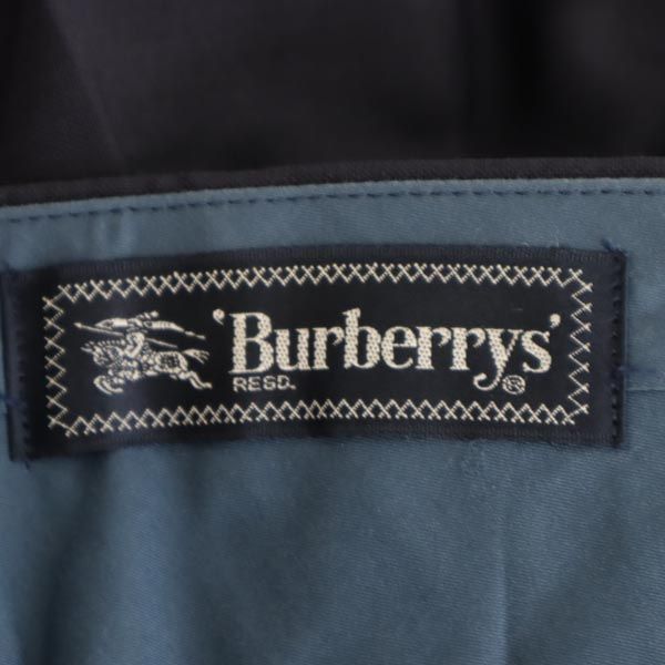 Burberrys バーバリーズ 90s ウール スラックスパンツ 79 ネイビー メンズ