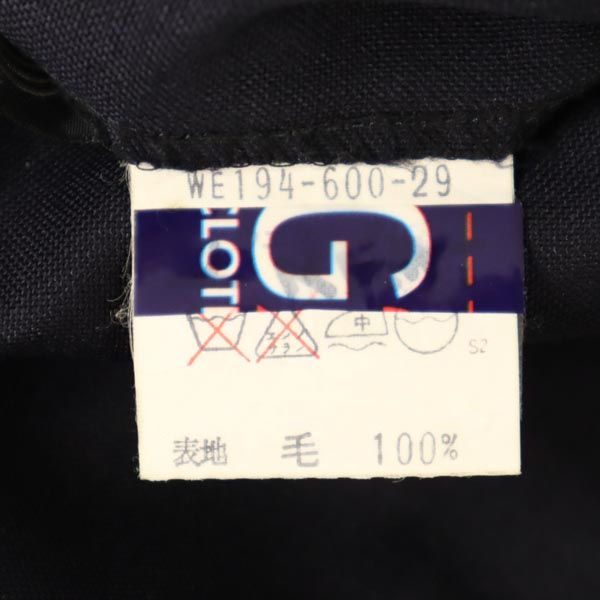 Burberrys バーバリーズ 90s ウール スラックスパンツ 79 ネイビー メンズ