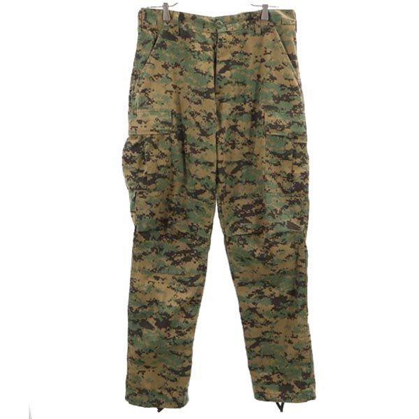ロスコ モザイクカモフラージュ柄 ミリタリー カーゴパンツ S(w27-w31) カーキ系 ROTHCO ボタンフライ メンズ
