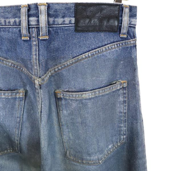 JOHN LAWRENCE SULLIVAN ジョンローレンスサリバン 日本製 コーティング加工 ストレートデニムパンツ 44 ジーパン メンズ