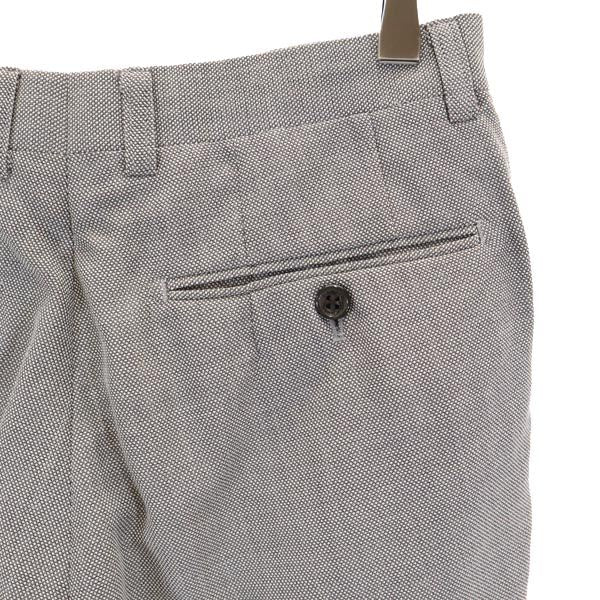 LANVIN ランバン モヘアブレンド ウール スラックスパンツ 82 グレー系 メンズ