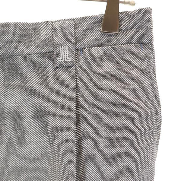 LANVIN ランバン モヘアブレンド ウール スラックスパンツ 82 グレー系 メンズ