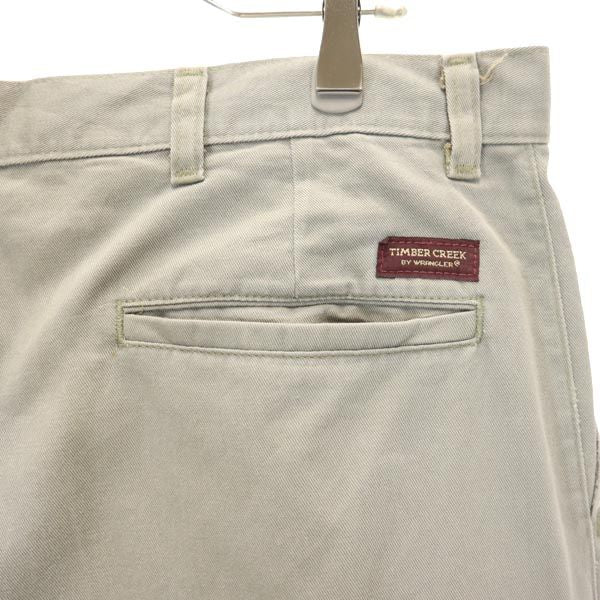 TIMBER CREEK BY WRANGLER ティンバークリークバイラングラー チノパンツ W34 グレー系 メンズ
