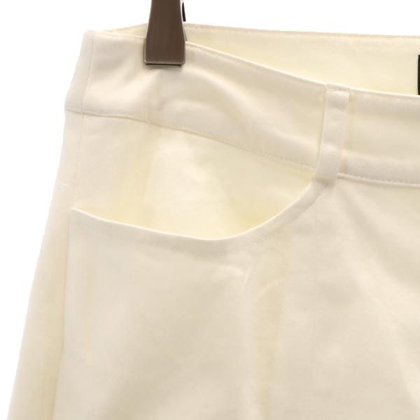 LANVIN ランバン 日本製 ロングパンツ 40 白 レディース