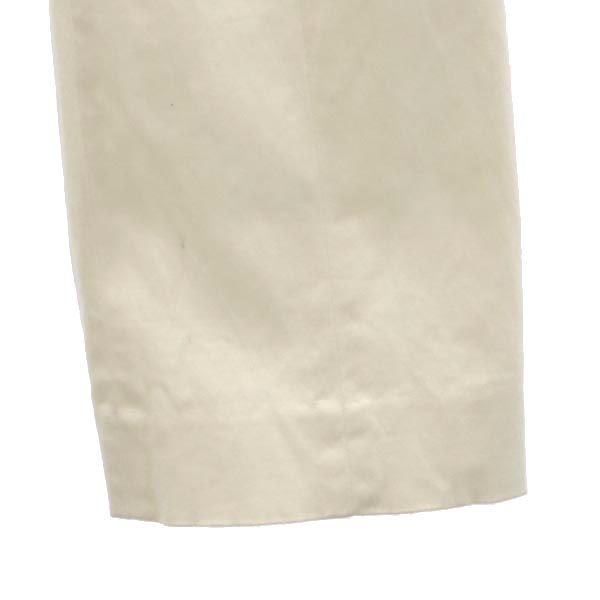 LANVIN ランバン 日本製 ロングパンツ 40 白 レディース