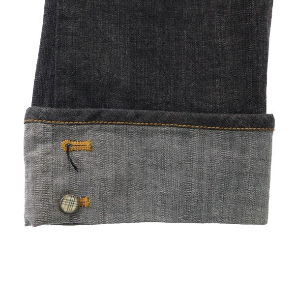 BURBERRY バーバリー 三陽商会 ロールアップ ロングパンツ 150A ダークグレー キッズ