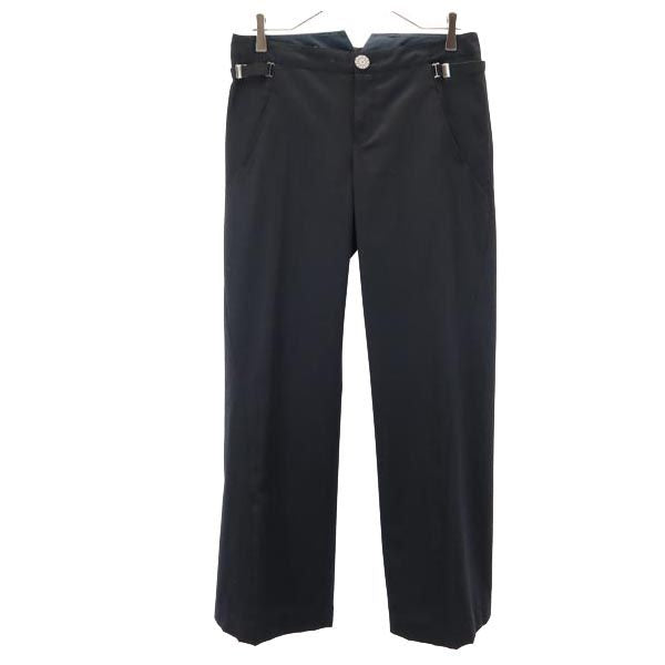 ARMANI EXCHANGE アルマーニエクスチェンジ ロング フレアパンツ 4 黒 レディース