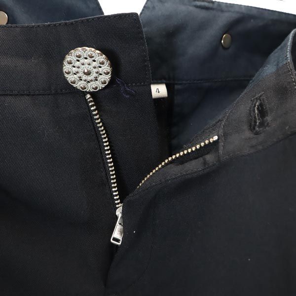 ARMANI EXCHANGE アルマーニエクスチェンジ ロング フレアパンツ 4 黒 レディース