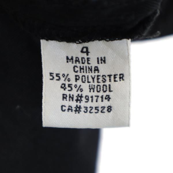 ARMANI EXCHANGE アルマーニエクスチェンジ ロング フレアパンツ 4 黒 レディース