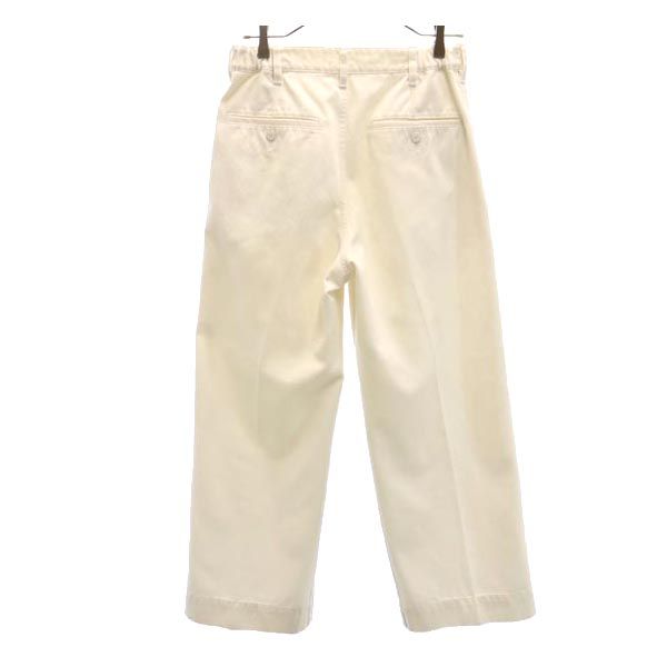 PUBLIC TOKYO パブリックトウキョウ 日本製 チノパンツ 2 ホワイト系 レディース