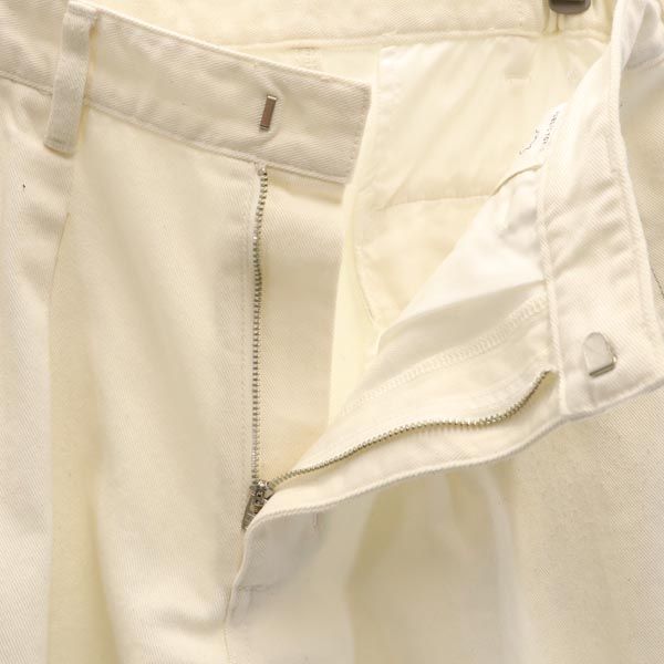 PUBLIC TOKYO パブリックトウキョウ 日本製 チノパンツ 2 ホワイト系 レディース