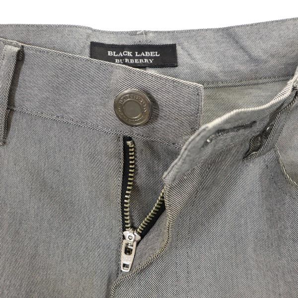 BURBERRY BLACK LABEL バーバリーブラックレーベル 三陽商会 スラックスパンツ 73 グレー メンズ