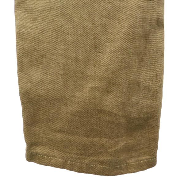 Nigel Cabourn ナイジェルケーボン 日本製 リネンブレンド パンツ 36 ベージュ ボタンフライ メンズ