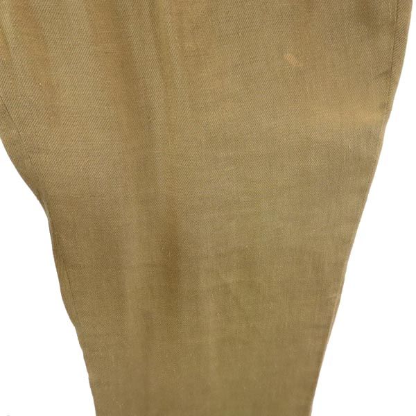 Nigel Cabourn ナイジェルケーボン 日本製 リネンブレンド パンツ 36 ベージュ ボタンフライ メンズ