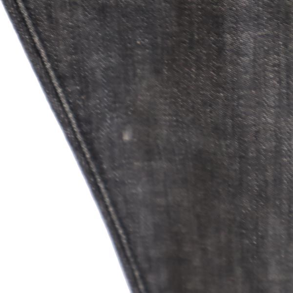 ARMANI JEANS アルマーニジーンズ ストレートデニムパンツ EU30 ブラック系 ジーパン ボタンフライ ストレッチ メンズ