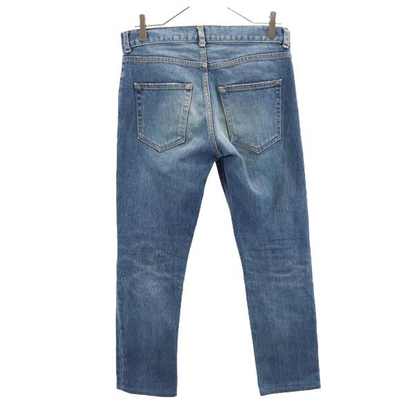 SAINT LAURENT サンローラン 日本製 ストレートデニムパンツ w27 ジーパン レディース