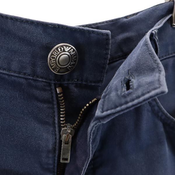 Emporio Armani エンポリオアルマーニ ロングパンツ w31 ネイビー系 メンズ
