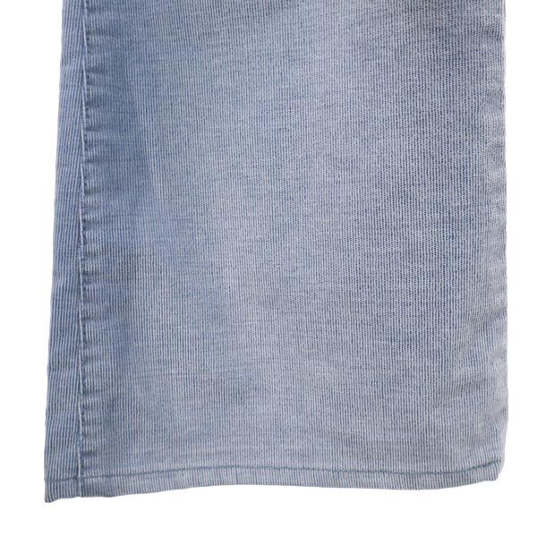 VERSACE ヴェルサーチ イタリア製 フレア ロングパンツ 24/38 ブルー系 レディース