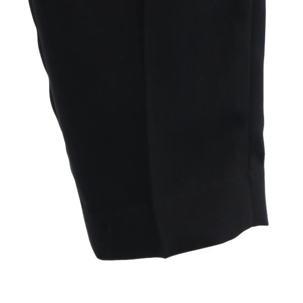 STUDIOUS ステュディオス 日本製 センタープレス スラックスパンツ 2 ブラック レディース