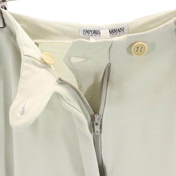 Emporio Armani エンポリオアルマーニ イタリア製 ウールブレンド スラックスパンツ 38 グレー系 レディース
