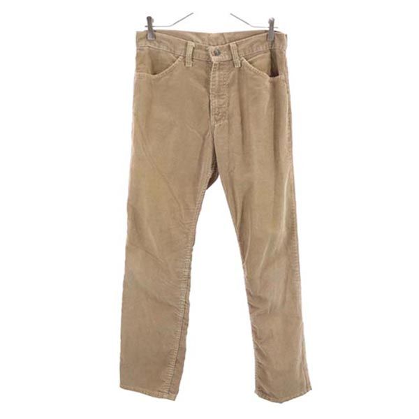 Levi's リーバイス 80s ヴィンテージ コーデュロイパンツ w31 ベージュ系 メンズ