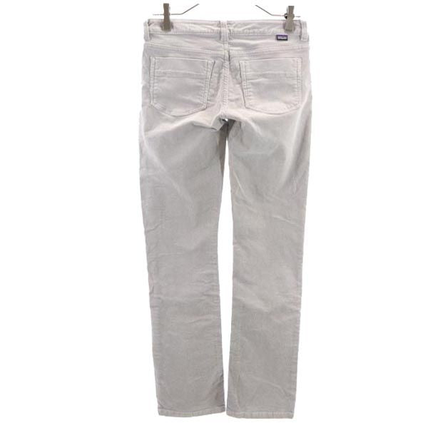 patagonia パタゴニア コーデュロイ アウトドアパンツ w26 グレー系 レディース