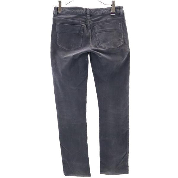 patagonia パタゴニア コーデュロイ アウトドアパンツ w25 グレー系 レディース