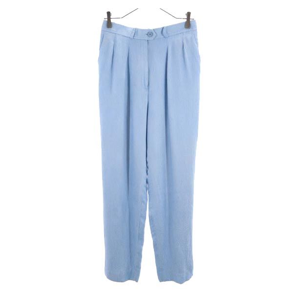 YVES SAINT LAURENT イヴサンローラン パンツ 38 水色 レディース