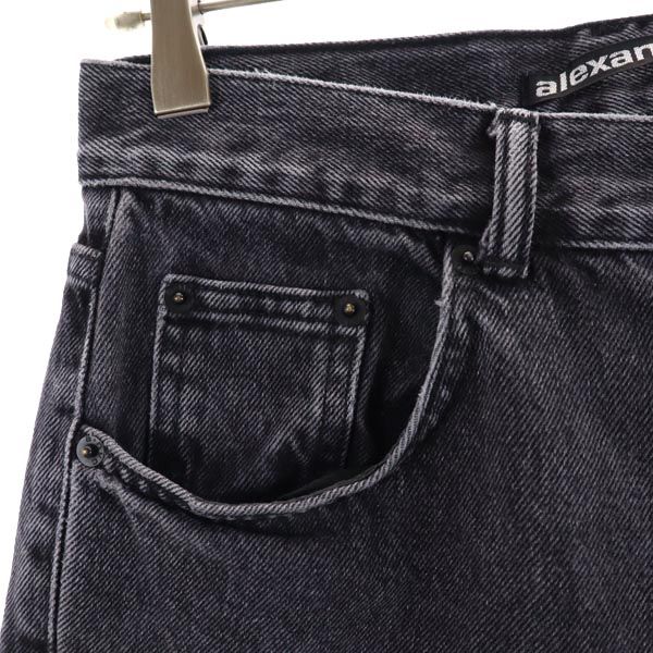 Alexander Wang アレキサンダーワン デニムパンツ w29 ダークグレー レディース