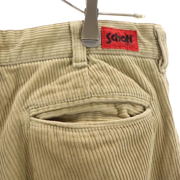 schott ショット 5840-14 コーデュロイパンツ w28 ベージュ エドウィン メンズ
