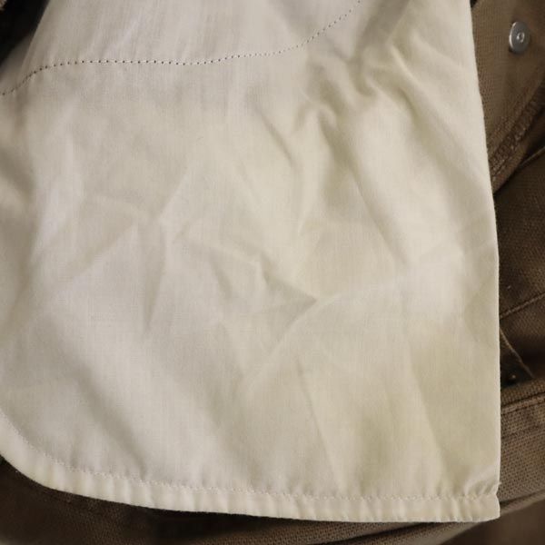 Against All Risks A.A.R アール ストレッチパンツ XL ブラウン系 ボタンフライ メンズ