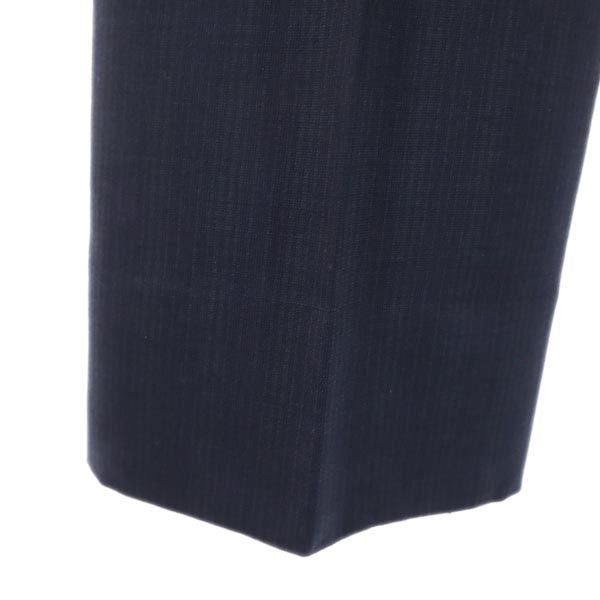 ウール スラックスパンツ ネイビー メンズ