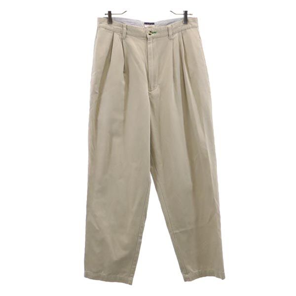 TOMMY HILFIGER トミーヒルフィガー 90s オールド チノパンツ W33 ベージュ フラッグタグ メンズ