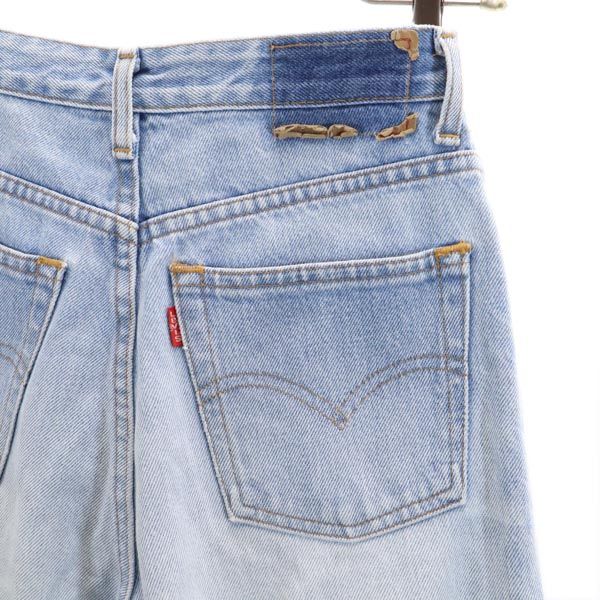 Levi's リーバイス 90s 日本製 ストレートデニムパンツ 7 ジーンズ レディース