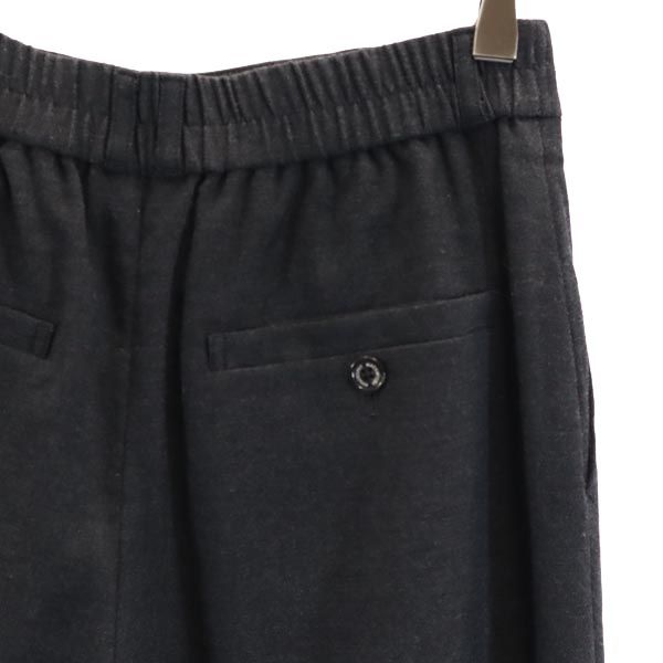 MACKINTOSH PHILOSOPHY マッキントッシュフィロソフィー 三陽商会 ウールブレンド ワイド スラックスパンツ 38 グレー レディース