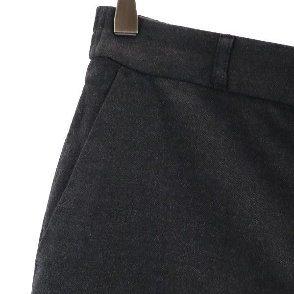 MACKINTOSH PHILOSOPHY マッキントッシュフィロソフィー 三陽商会 ウールブレンド ワイド スラックスパンツ 38 グレー レディース