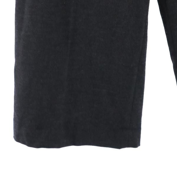 MACKINTOSH PHILOSOPHY マッキントッシュフィロソフィー 三陽商会 ウールブレンド ワイド スラックスパンツ 38 グレー レディース