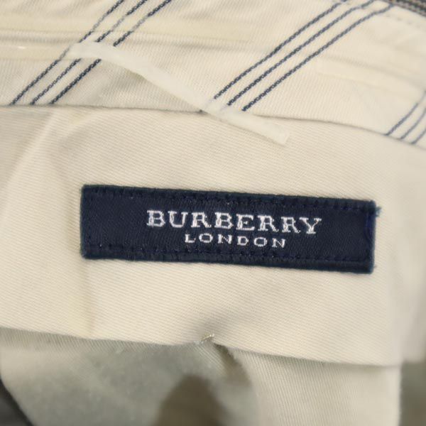 BURBERRY バーバリー 日本製 三陽商会 チェック柄 スラックスパンツ 85 グレー メンズ