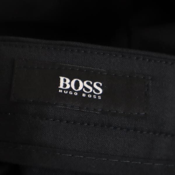 ボスヒューゴボス ウールブレンド スラックスパンツ IT 46 ネイビー BOSS HUGO BOSS メンズ