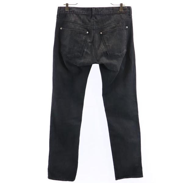 Acne Jeans アクネジーンズ ストレートデニムパンツ ダークグレー ジーンズ メンズ