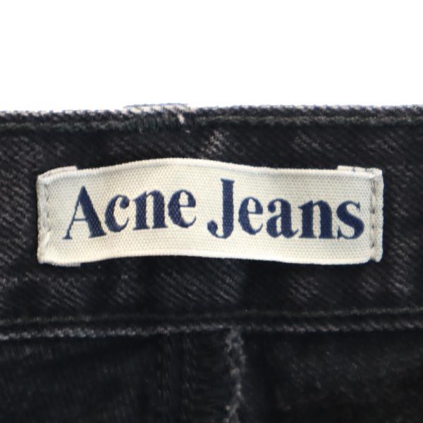 Acne Jeans アクネジーンズ ストレートデニムパンツ ダークグレー ジーンズ メンズ