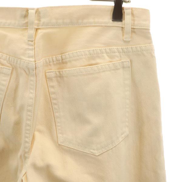 A.P.C. アーペーセー スリム パンツ w29 クリーム系 ボタンフライ メンズ