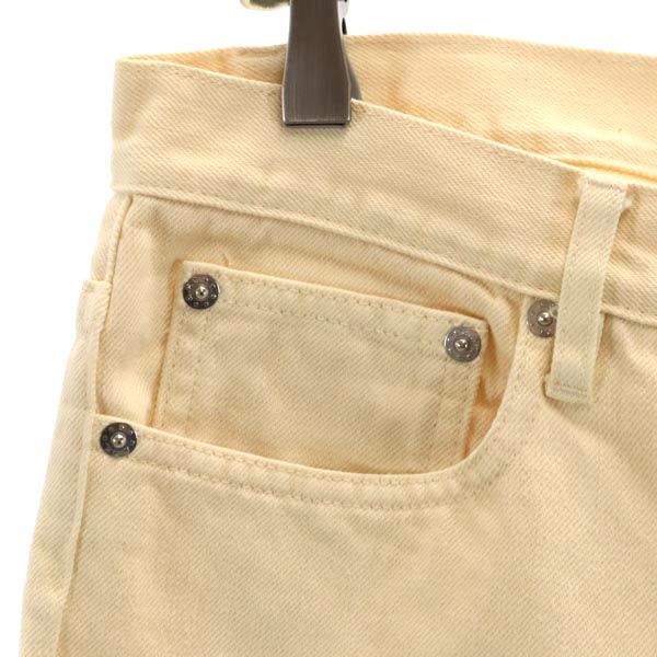 A.P.C. アーペーセー スリム パンツ w29 クリーム系 ボタンフライ メンズ