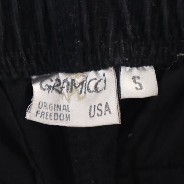 Gramicci グラミチ コーデュロイ アウトドアパンツ S 黒 クライミング ロゴ刺繍 メンズ