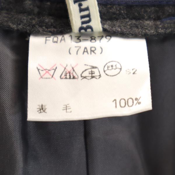 Burberrys バーバリーズ 90s オールド ウール スラックスパンツ 7 グレー レディース