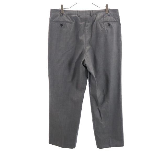 LANVIN ランバン 日本製 ウール スラックスパンツ 94-94 グレー メンズ