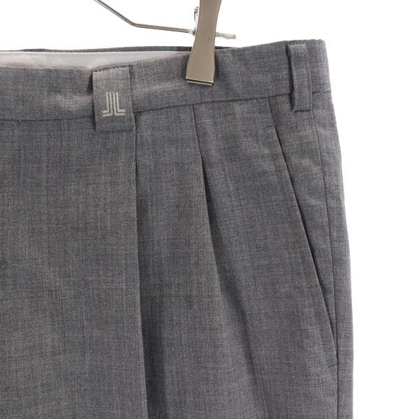 LANVIN ランバン 日本製 ウール スラックスパンツ 94-94 グレー メンズ